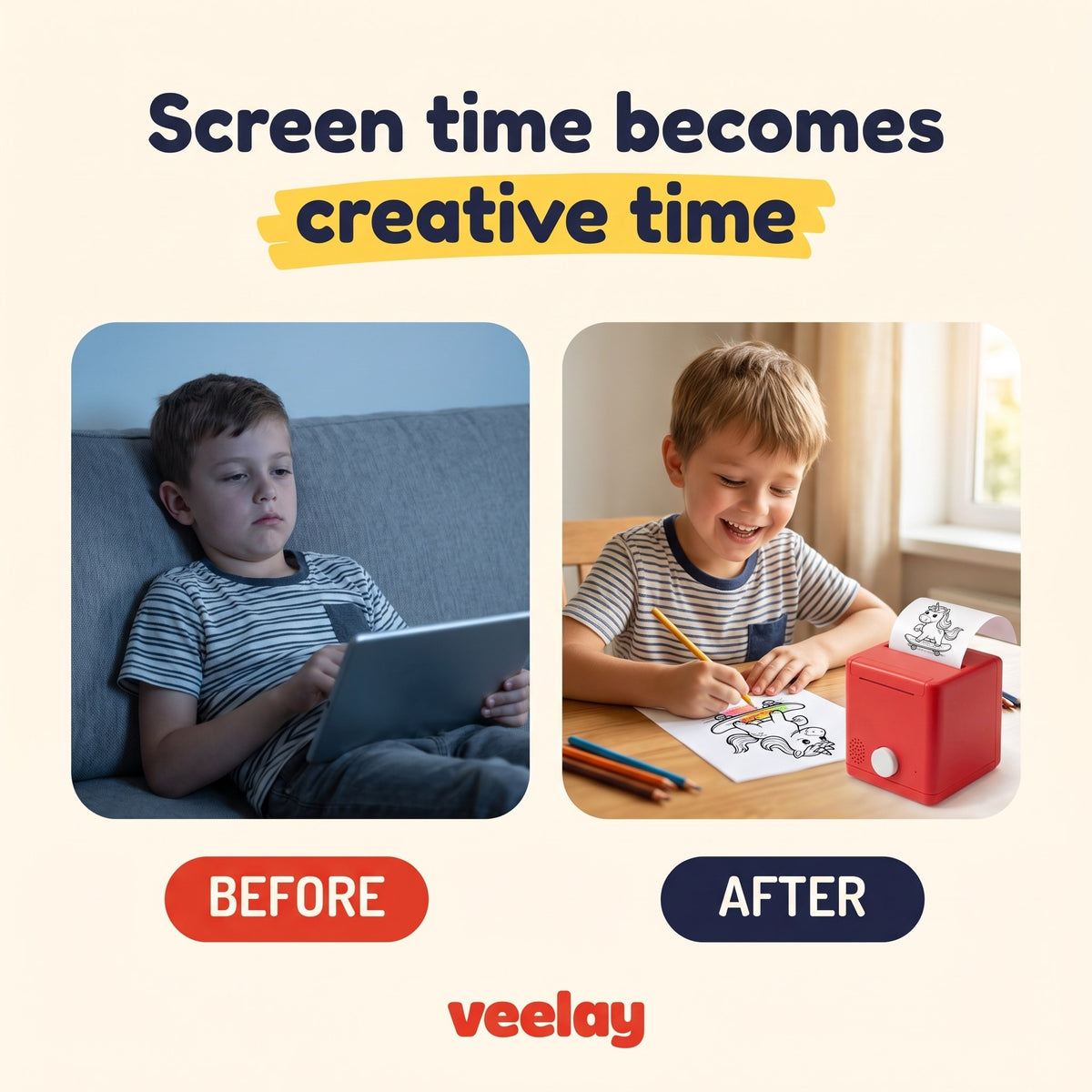 Screen time becomes creative time
